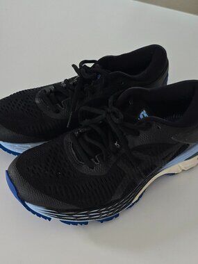 Asics Gel-Kayano 25 Black Running Sneakers